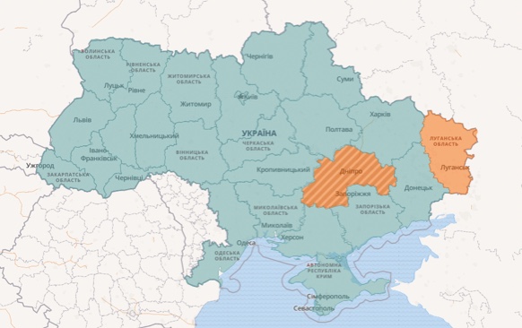 Карта повітряних тривог